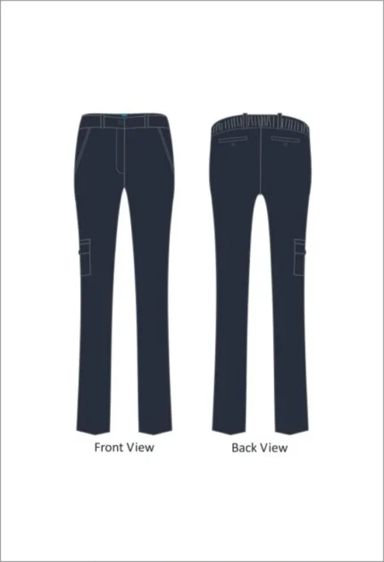 MARIF CARGO PANT NAVY (LENGTH)