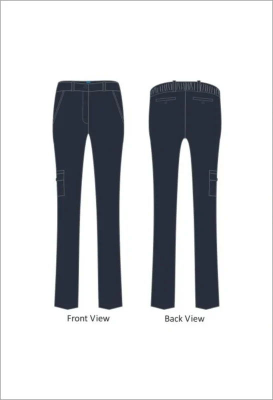 MARIF CARGO PANT NAVY (LENGTH)