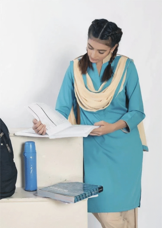 MARIF GIRLS SUIT TURQUOISE (F/S)