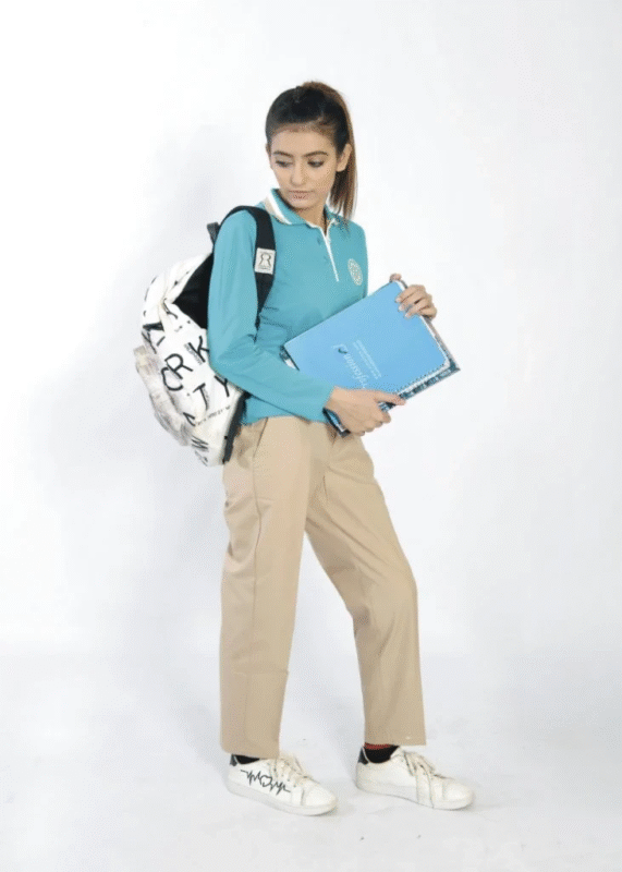 MARIF PANT BEIGE GIRLS (LENGTH)