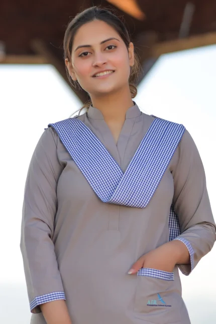 SASH BLUE CHECK (AIR FOUNDATION) LARGE